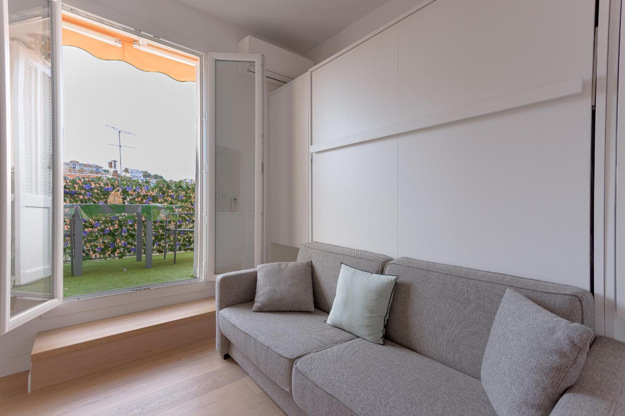 Un Ecrin Au Suquet - Studio, Clim, Balcon, Plage, Palais Des Festivals คานส์ ภายนอก รูปภาพ